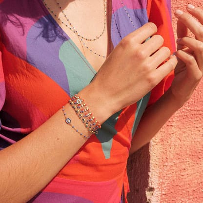 Bracelet madone turquoise