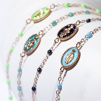 Bracelet madone turquoise 2